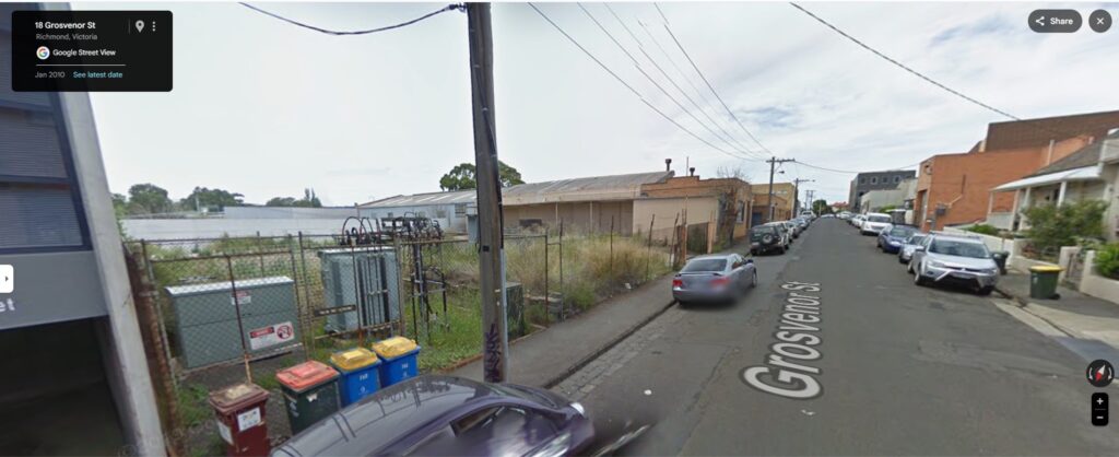 Precinct site prior to construction — 1